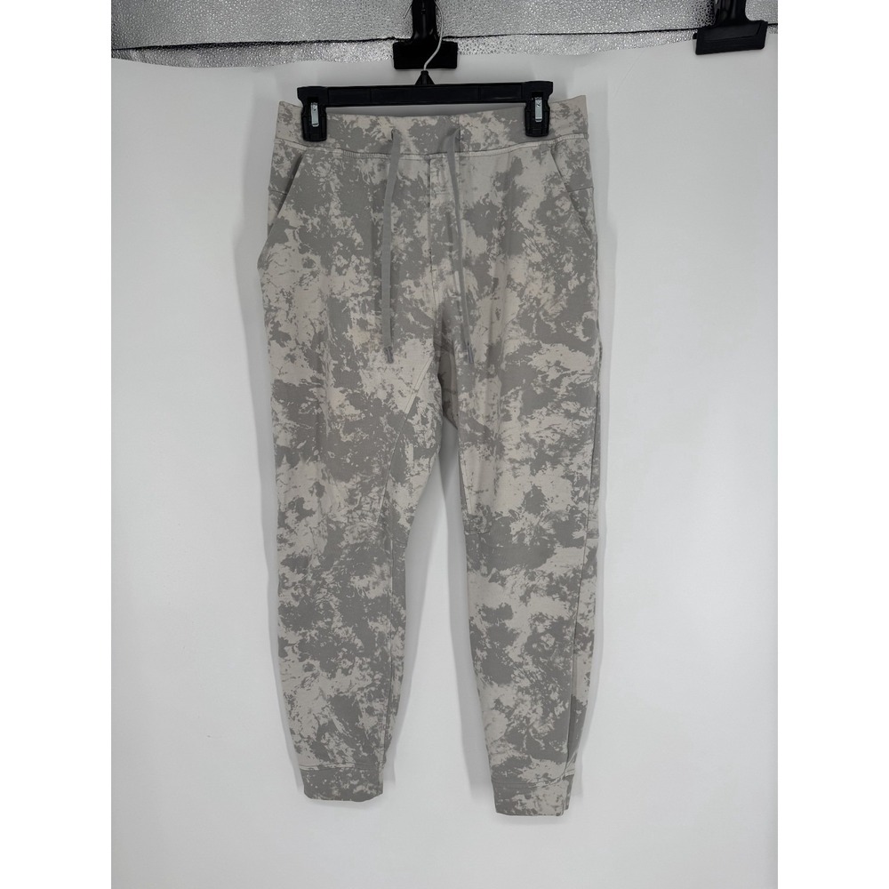 Lululemon City Sweat Joggers Spectral White Opal Silver Camo French Terry M5AAWS